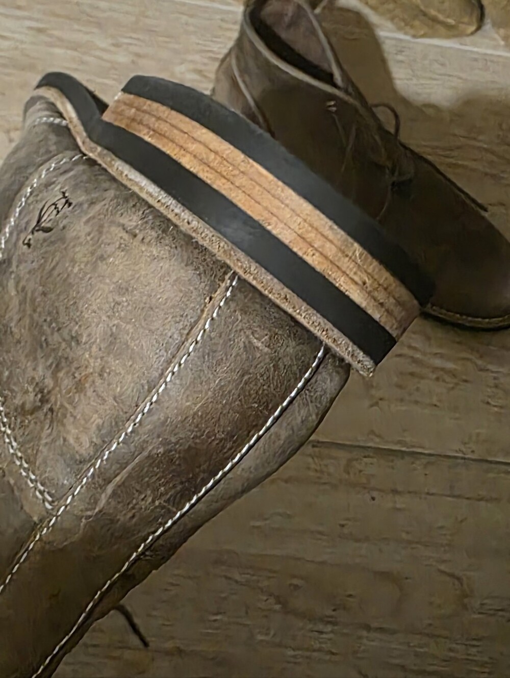 Original Penguin Men's Brown Suede Slip-On Casual Shoe - Picture 6 of 6